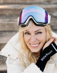 Polarized Goggles with Snow Bunny Band - 3 Revo Lenses