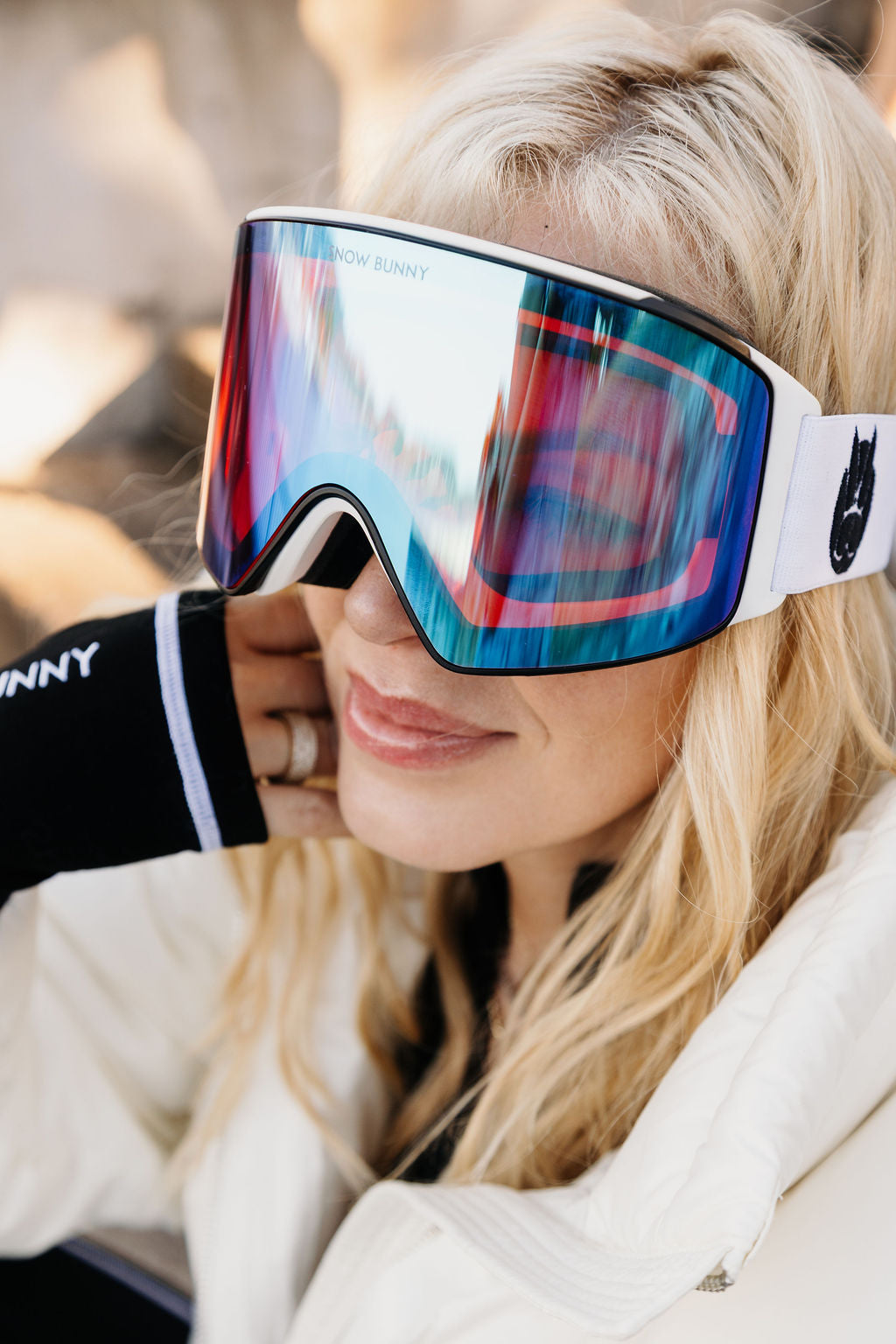 Polarized Goggles with Snow Bunny Band - 3 Revo Lenses