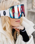 Polarized Goggles with Snow Bunny Band - 3 Revo Lenses