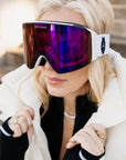 Polarized Goggles with Snow Bunny Band - 3 Revo Lenses