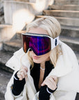 Polarized Goggles with Snow Bunny Band - 3 Revo Lenses