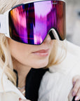 Polarized Goggles with Snow Bunny Band - 3 Revo Lenses