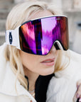 Polarized Goggles with Snow Bunny Band - 3 Revo Lenses