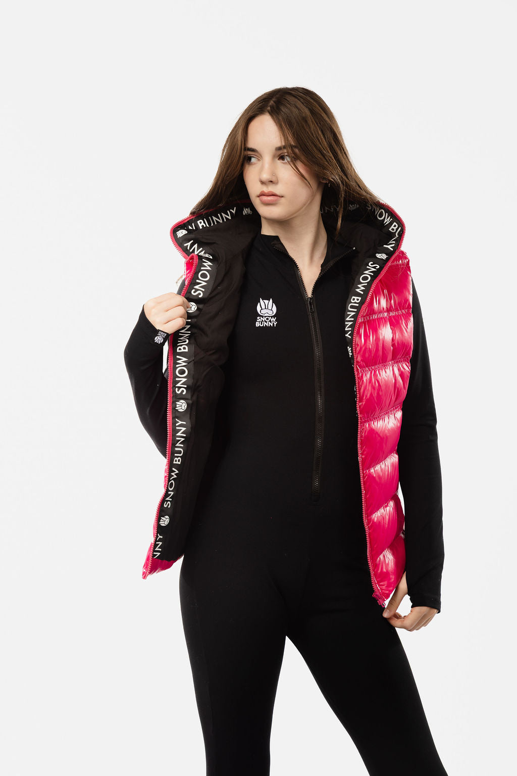 Snow Bunny Medium Puffer Vest