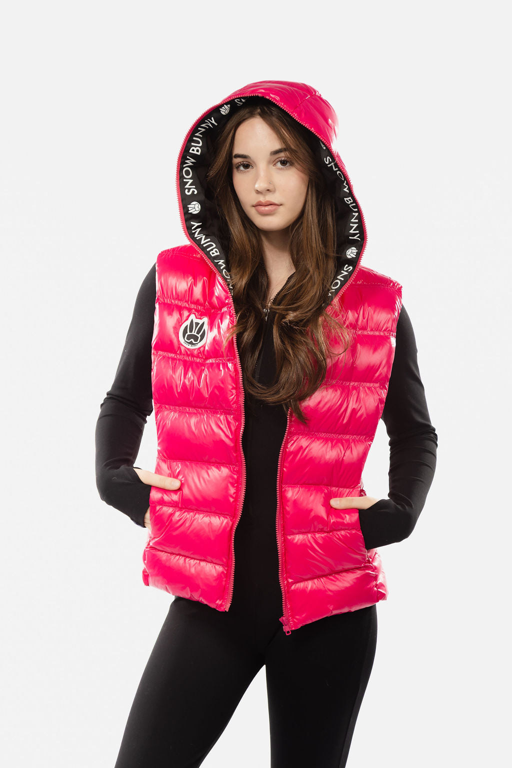 Snow Bunny Medium Puffer Vest