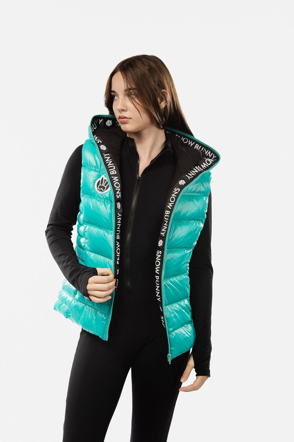 Snow Bunny Medium Length Puffer Vest – Snow Bunny Vail-Aspen Snow Bunny Medium Length Puffer Vest – Snow Bunny Vail-Aspen
