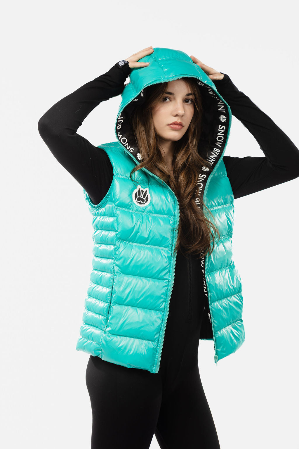 Snow Bunny Medium Puffer Vest