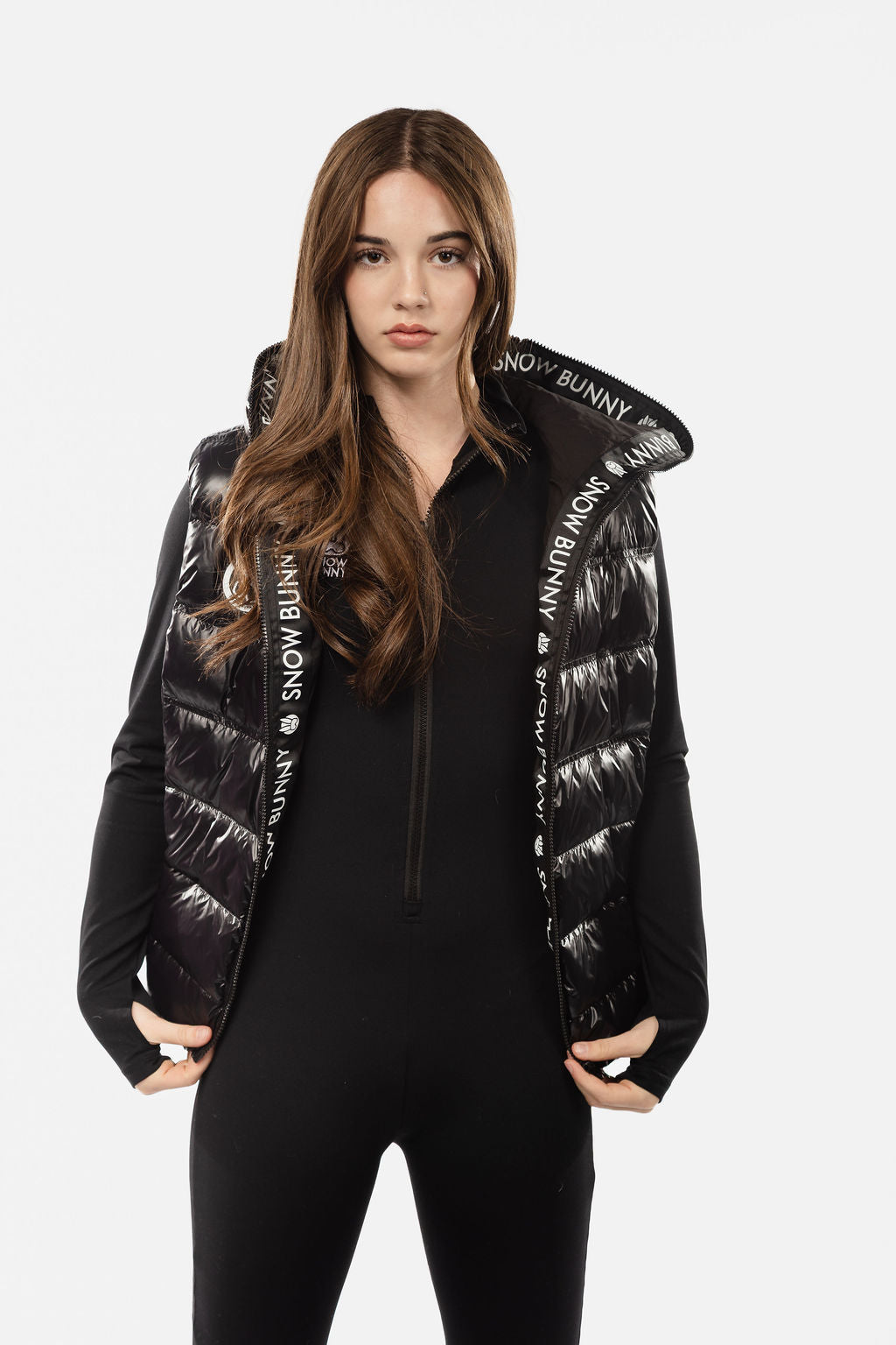 Snow Bunny Medium Puffer Vest
