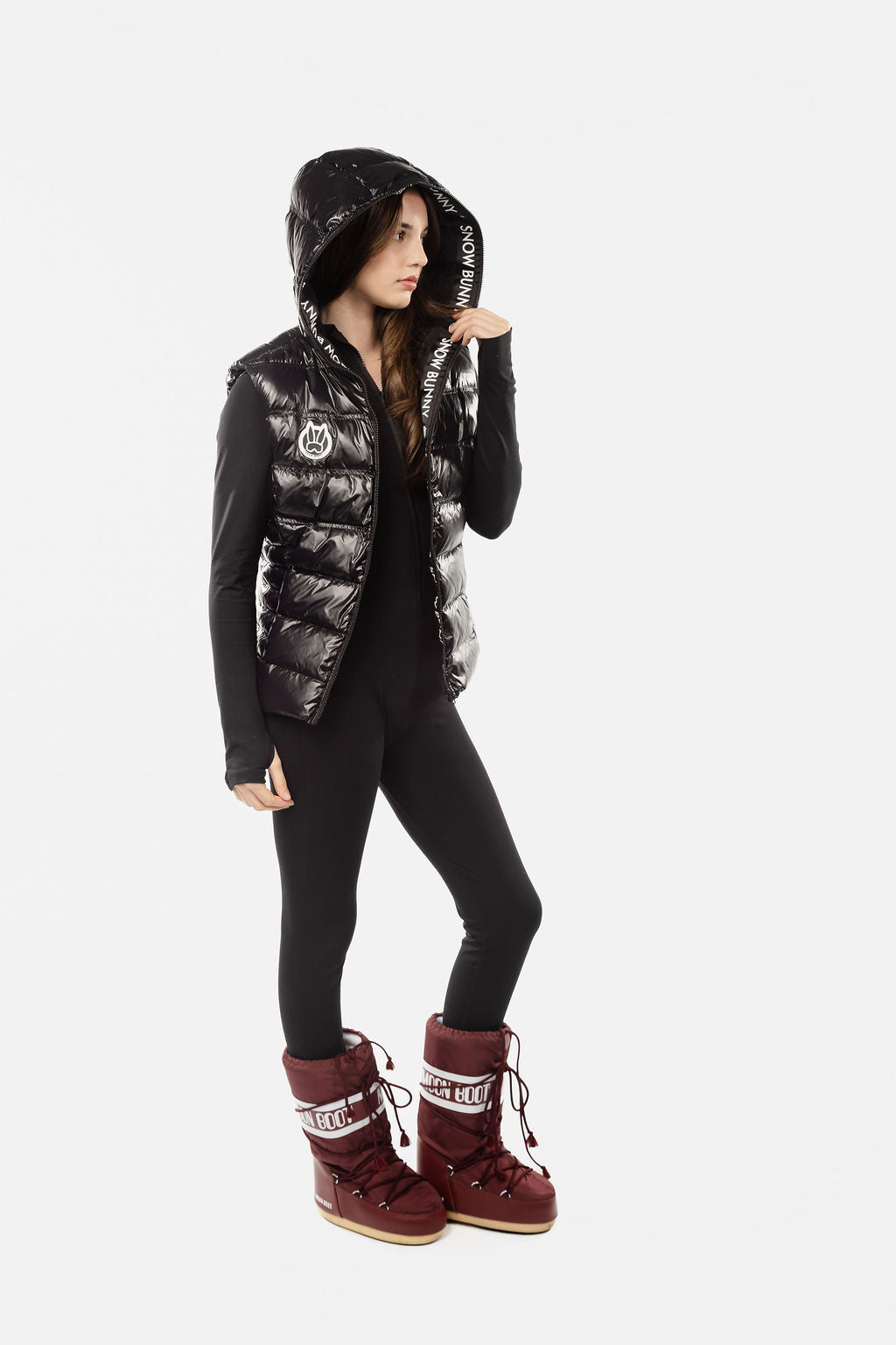 Snow Bunny Medium Puffer Vest