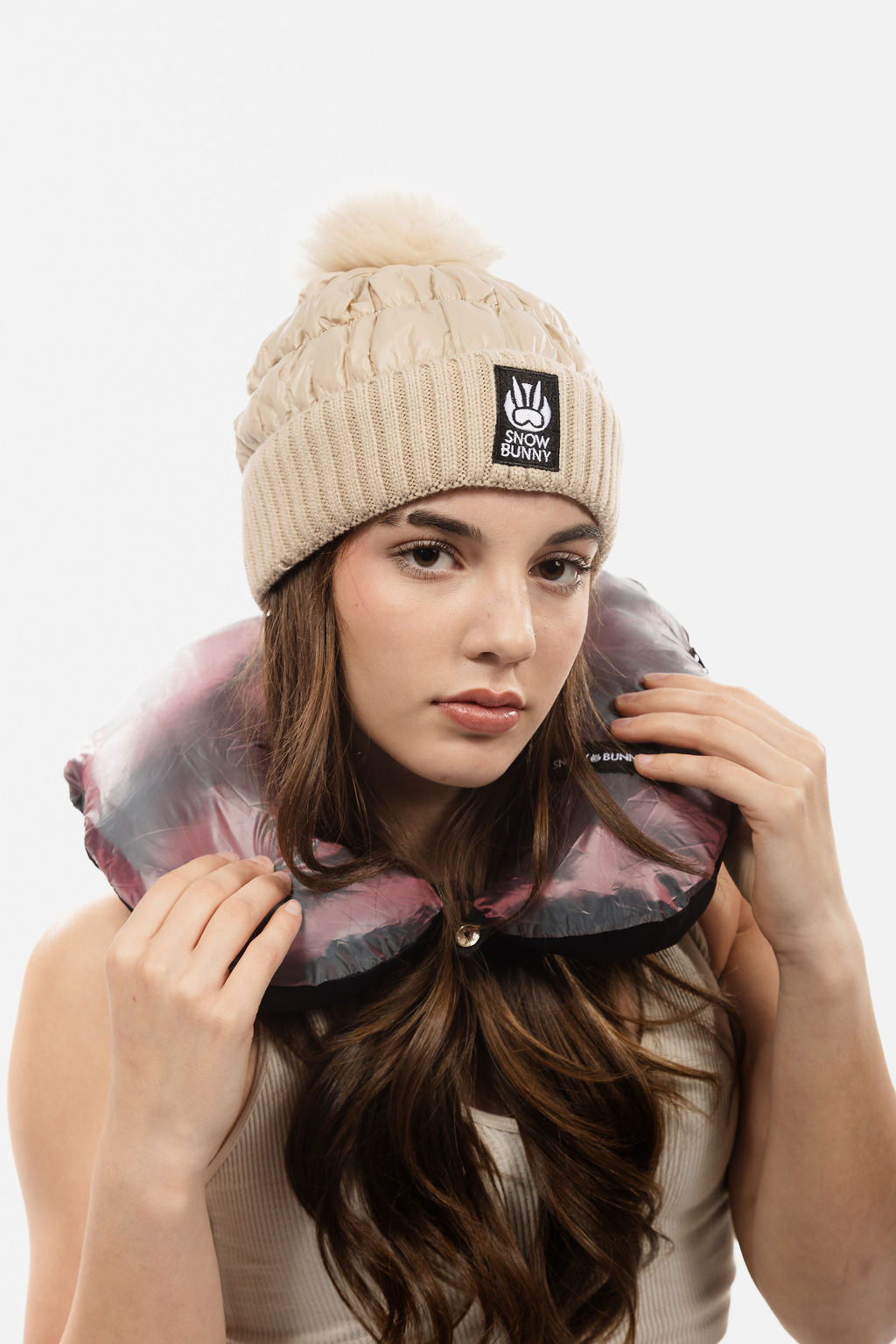 Travel Pillow Jacket with Down