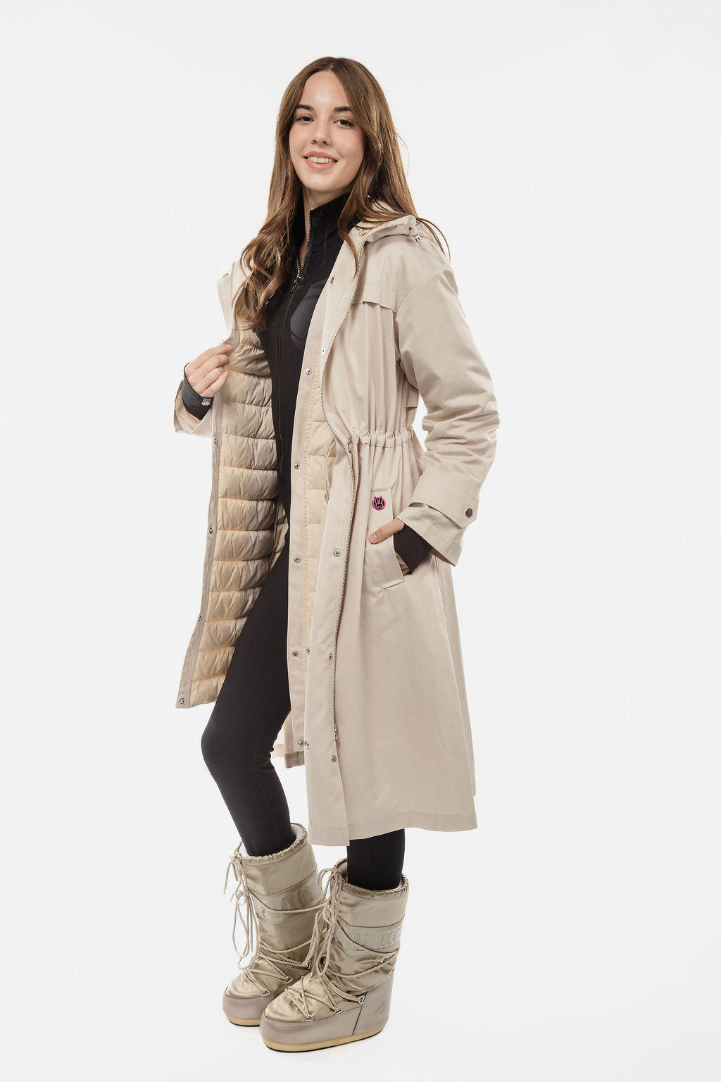 Twofer Trench &amp; Down Coat