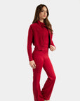 Snow Bunny Cropped Fleece Zip Vest