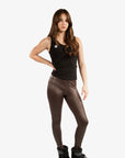 Shiny High Waist Yoga Pants