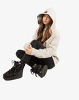 Vail Hoodie Sweatshirt - Tan