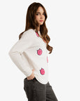 Snow Bunny Poppy Logo Women's Sweatshirt