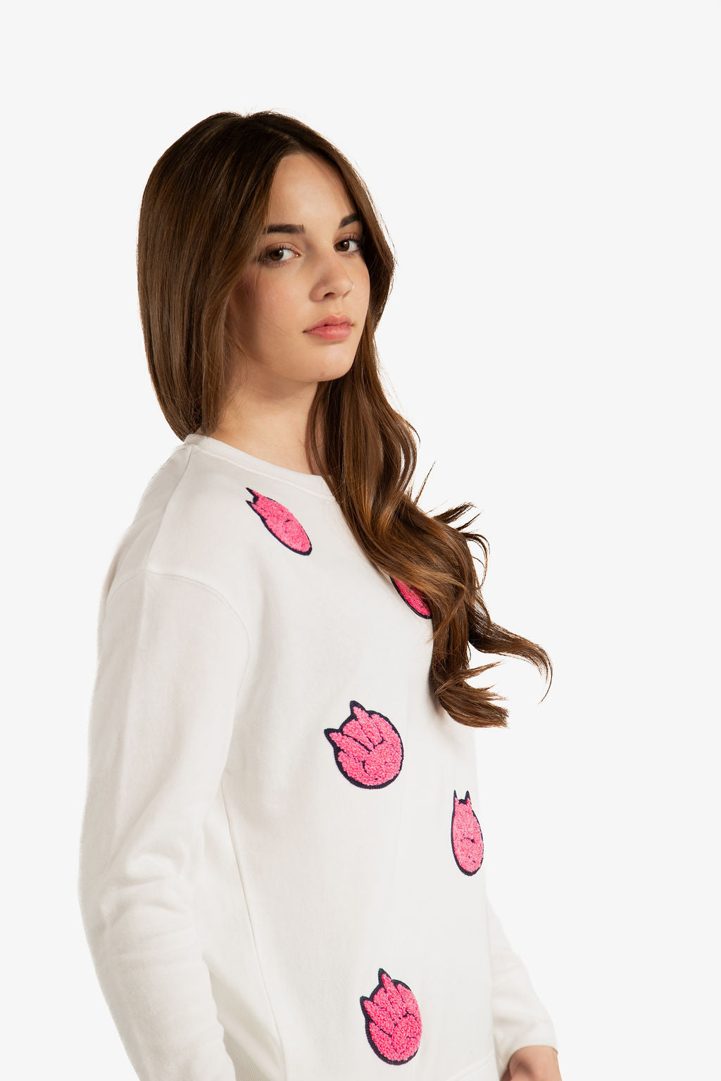 Snow Bunny Poppy Logo Women's Sweatshirt