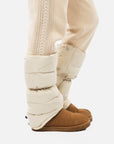 Down Filled Leg Warmers