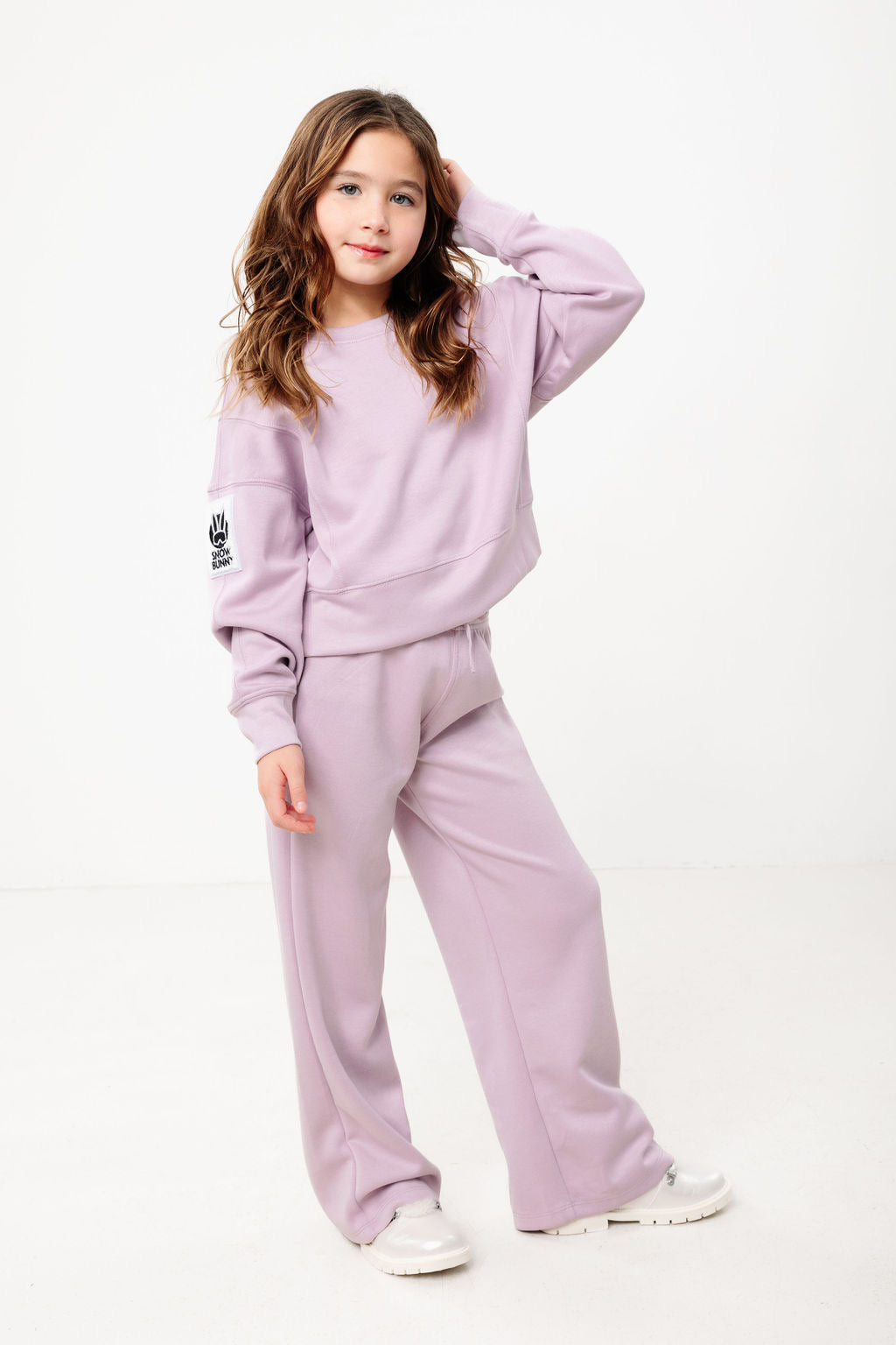 Girls Sweatshirt &amp; Sweatpants Set