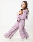 Girls Sweatshirt & Sweatpants Set