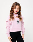 Snowshoe Kids Hoodie with Keyhole