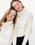 Pow Kids Cropped Puffer Vest