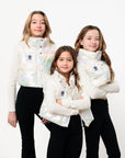 Pow Kids Cropped Puffer Vest