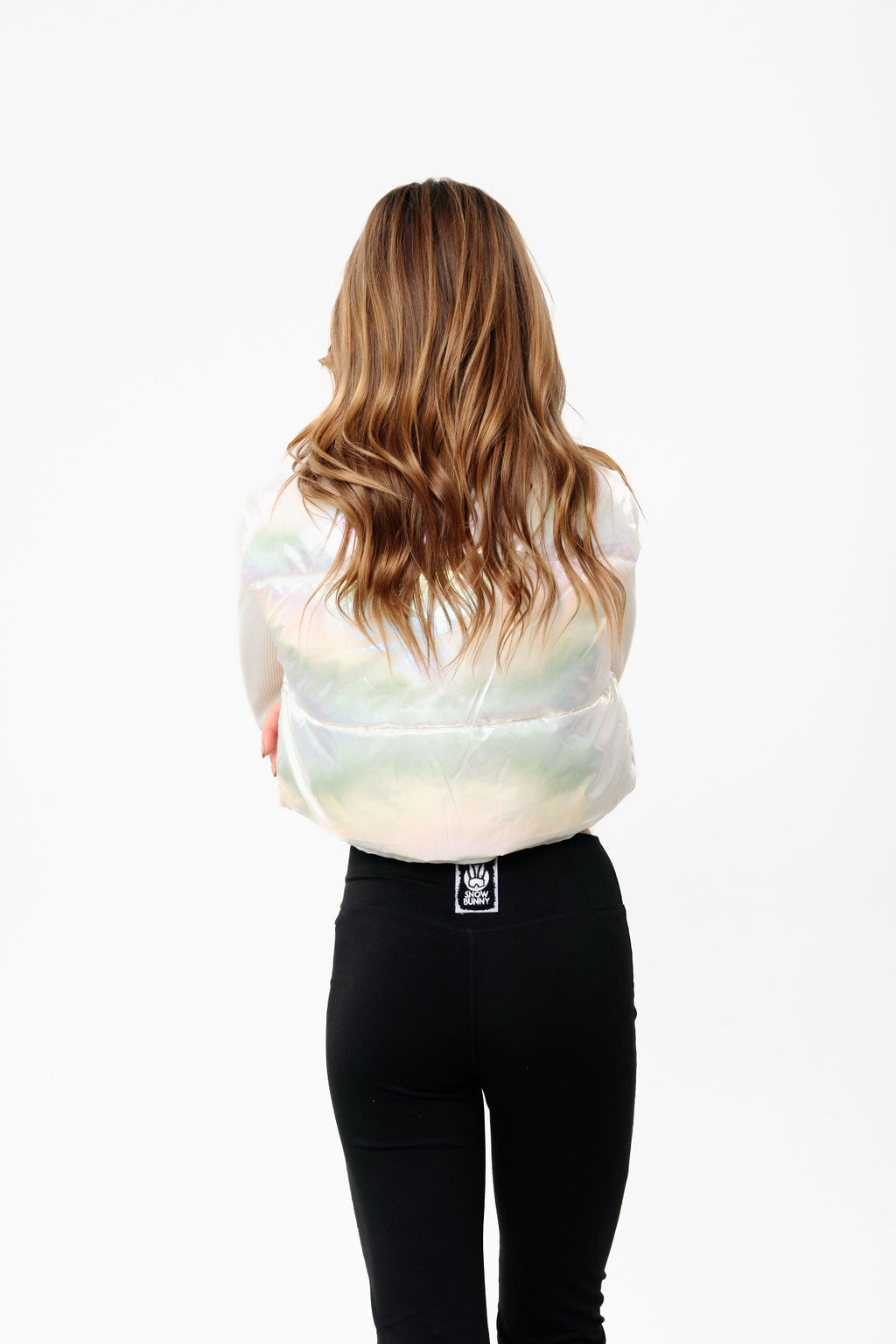 Pow Kids Cropped Puffer Vest