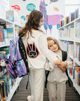 VAIL Kids Sweatshirt with Velvet Embroidery