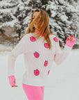 Snow Bunny Poppy Logo Women's Sweatshirt