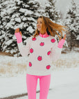 Snow Bunny Poppy Logo Women's Sweatshirt