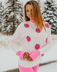 Snow Bunny Poppy Logo Women's Sweatshirt