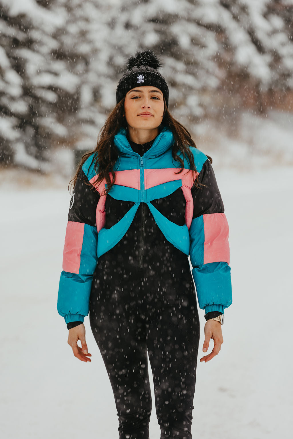 Retro Waveform Insolated Jacket