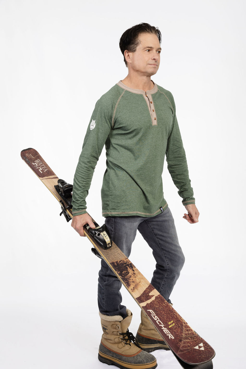 Big Rock Cotton Henley