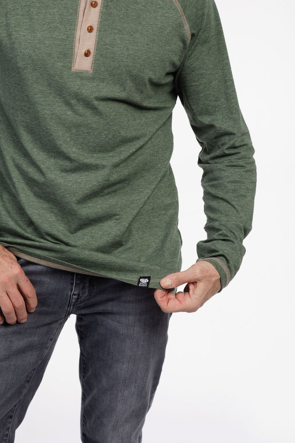 Big Rock Cotton Henley