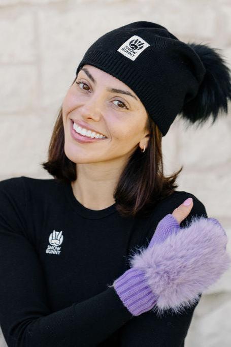 Buttermilk Furry Gloves – SNOW BUNNY