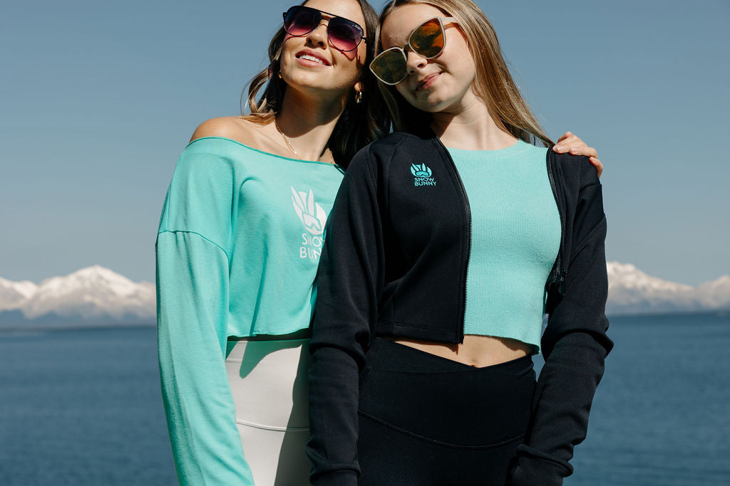 Lake Louise Crop Hoodie