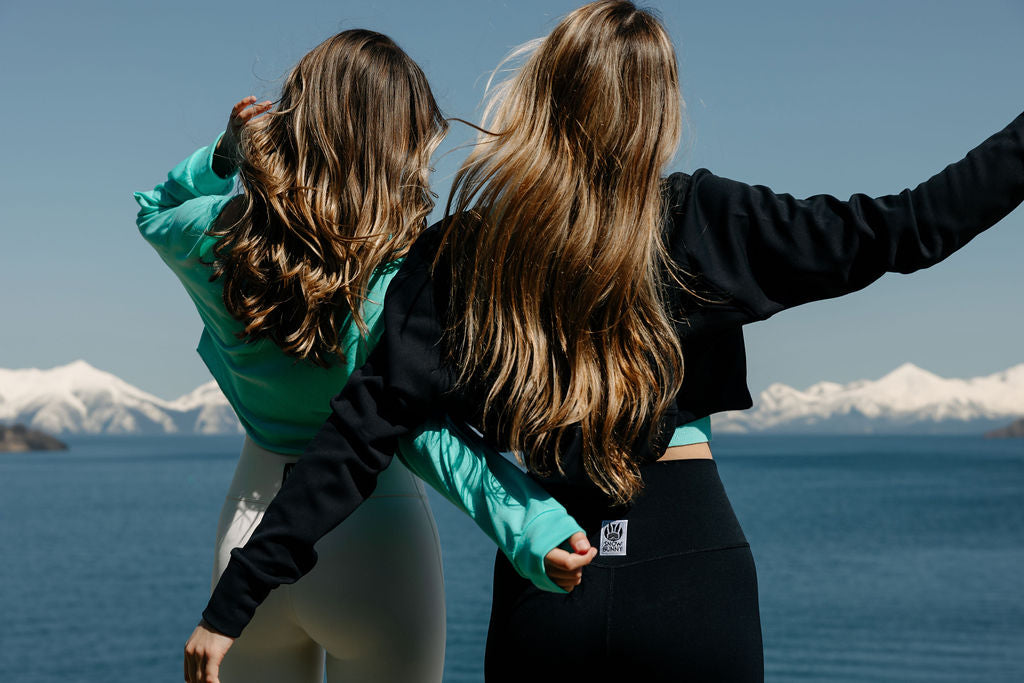 Lake Louise Crop Hoodie