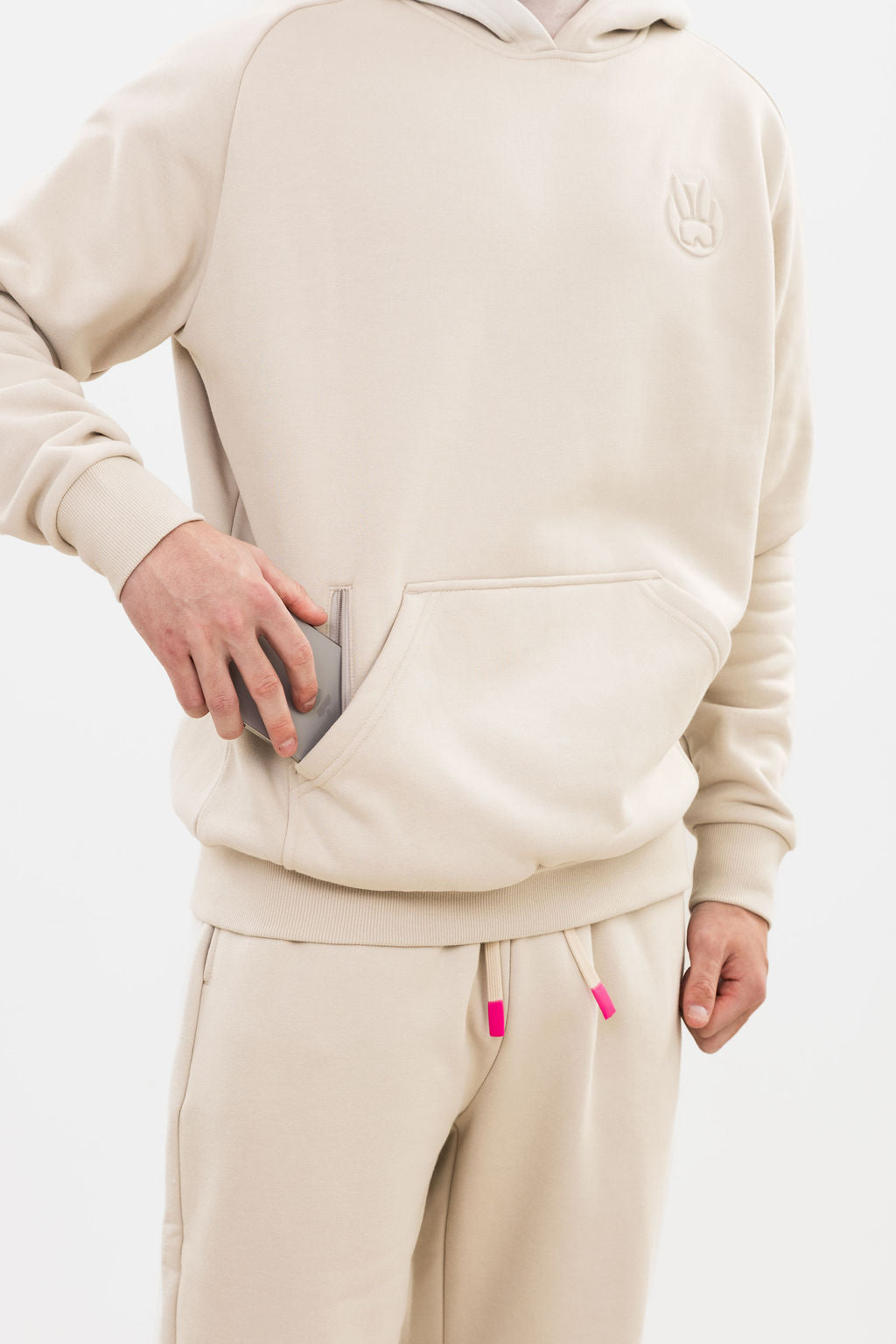 UNISEX Embossed Hoodie - ASPEN