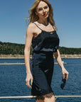 Camisole with Lace Trim