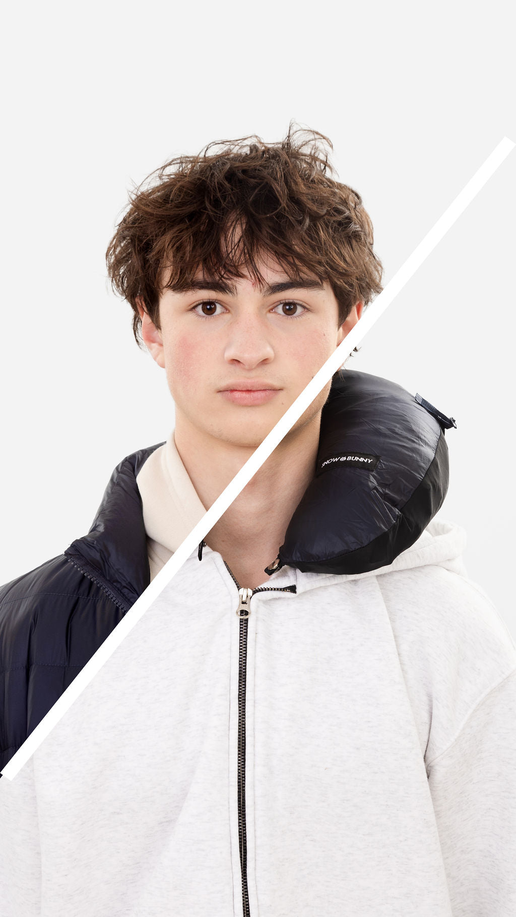 Travel Pillow Jacket with Down